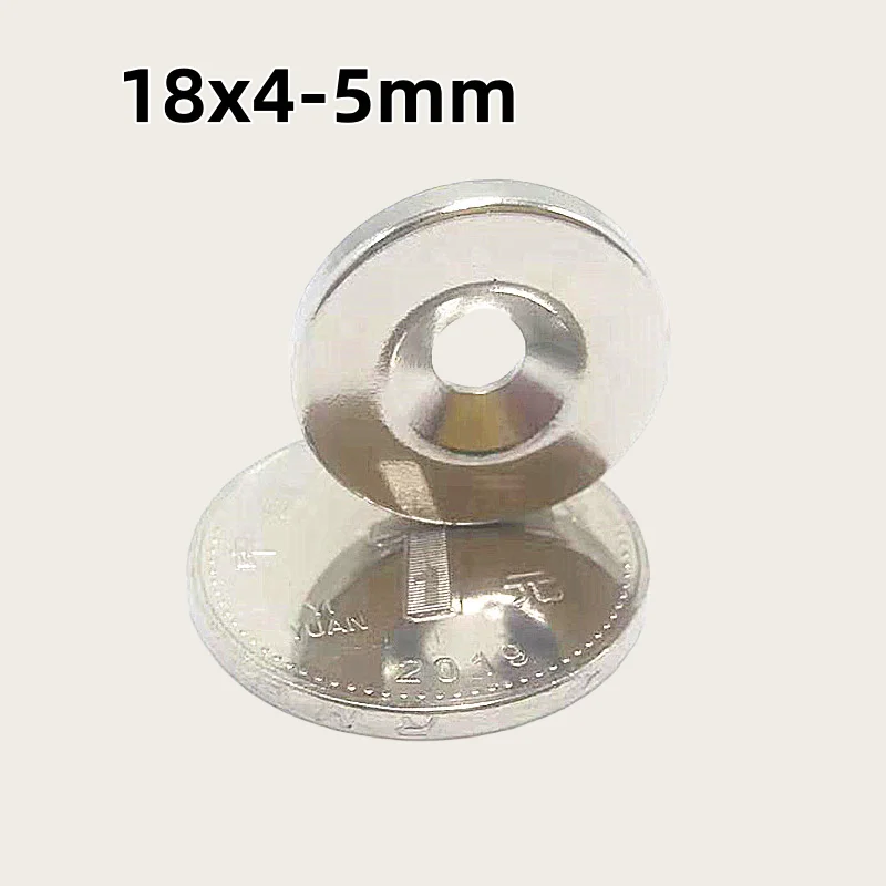18x4-5 mm Round magnets can be flexibly used for refrigerator attachment, office document fixing and DIY crafts18x4-5 mm