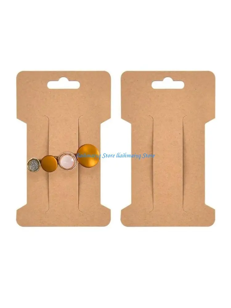 573B حزمة من 100 بطاقة هير دبوس بطاقات العرض متعددة الاستخدامات لإكسسوارات الشعر متعددة الاستخدام #1