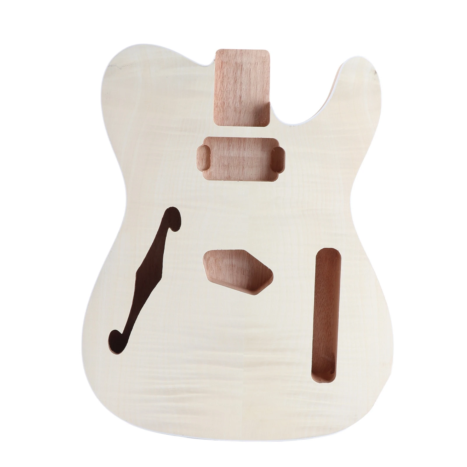 

Unfinished Handcrafted Guitar Body Wood Electric Guitar Body Guitar Barrel Replacement Parts bass guitar body guitar body blank