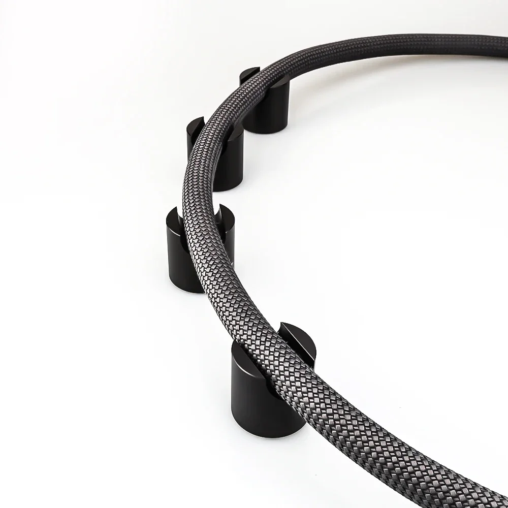 Aluminum Wire Bracket Cable Stand Holder Feet Pads