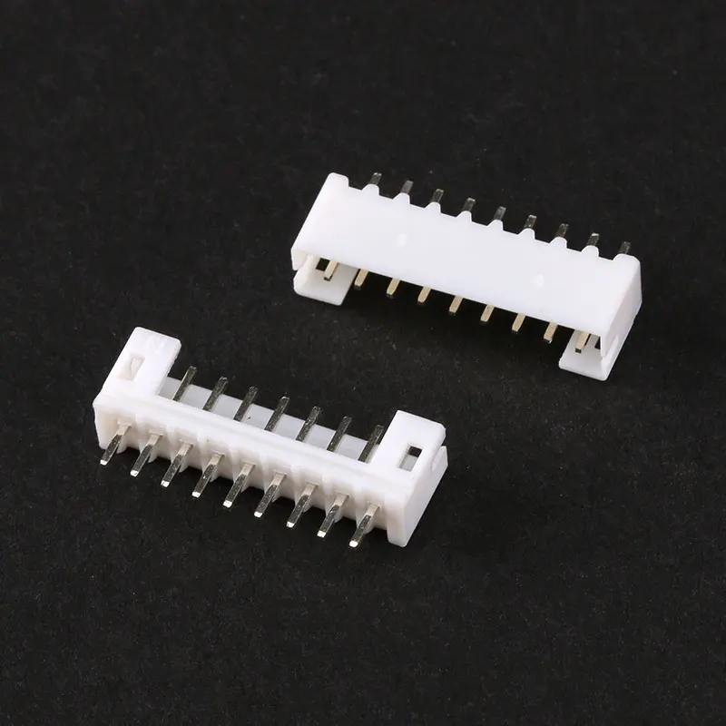 10PCS PH2.0 Straight Needle Connector 2MM 2P/3P/4P/5P/6P/7P/8P/9P/10P pin header  PCB Connector wire White