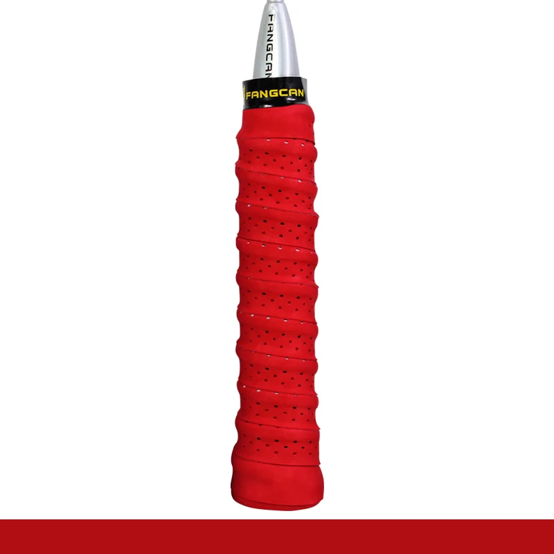 FANGCAN 6 stuks/lot 0,8 mm dikke tennisracket grip tape, zweetabsorberend, antislip racket overgrip, padel accessoires