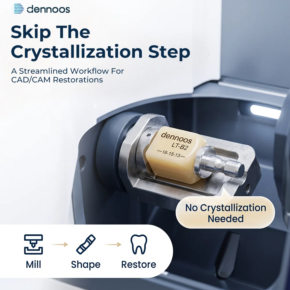 20 stücke LODDEN Dental Labor Lithium-Disilikat Ohne Sintern Glas Keramik Blöcke HT/LT CADCAM Sirona Furnier Materialien Großhandel – Detail 7