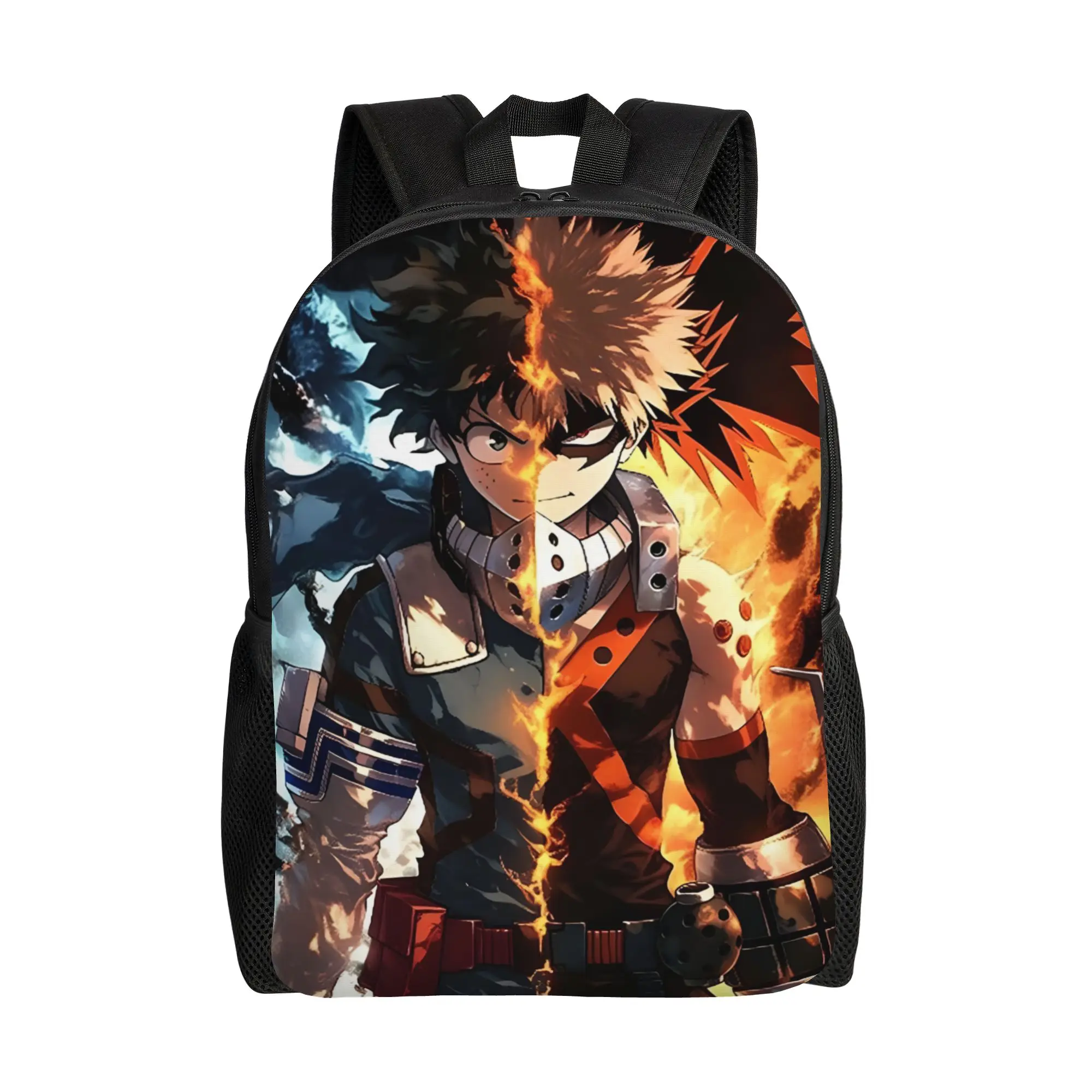 Bolsa de almacenamiento My Hero Academia, mochila Deku vs Bakugo, comienza un nuevo semestre, 1 pieza