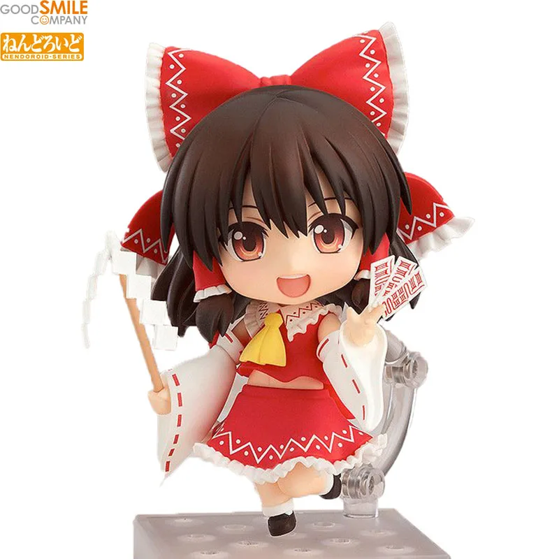 10cm in Stock Original GOOD SMILE COMPANY NENDOROID#700 Project Hakurei Reimu Anime Figure Model Decoration  Garage Kit