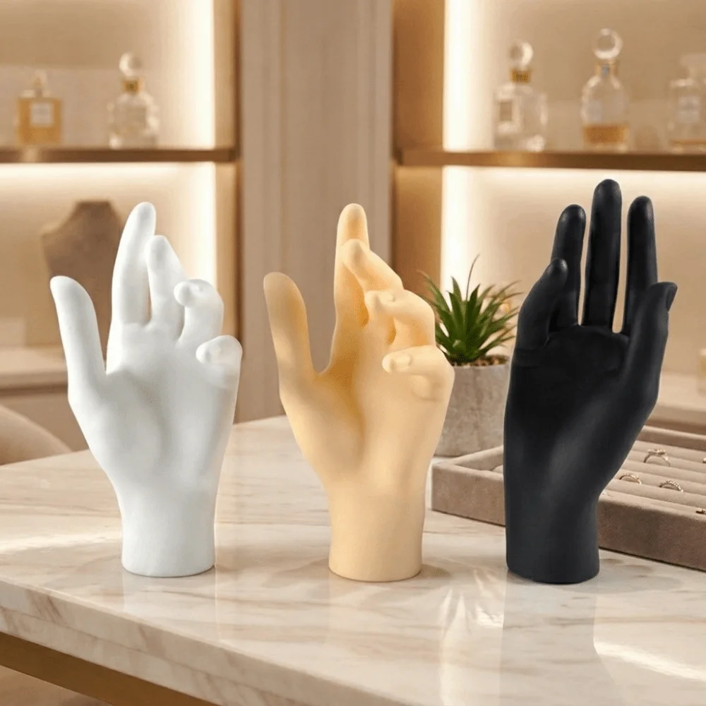 Art Supply Miniatures Hand Model portable Versatile Ring Stand durable Three Style Watch Display Jewelry Display