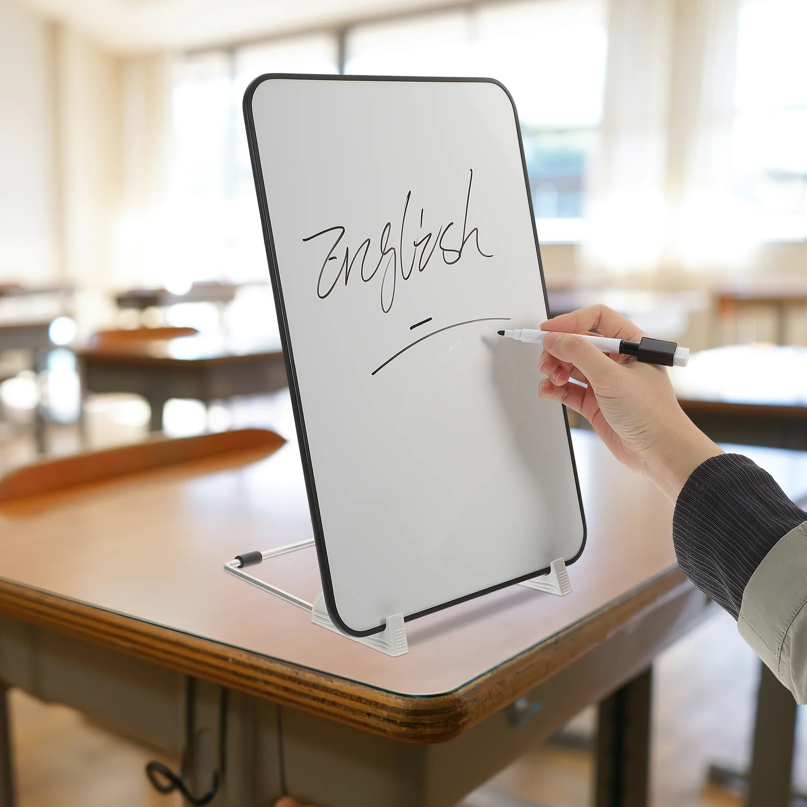 Magnetic Board Desk White Boards Portable Whiteboard Office Small Dry Erase Stands