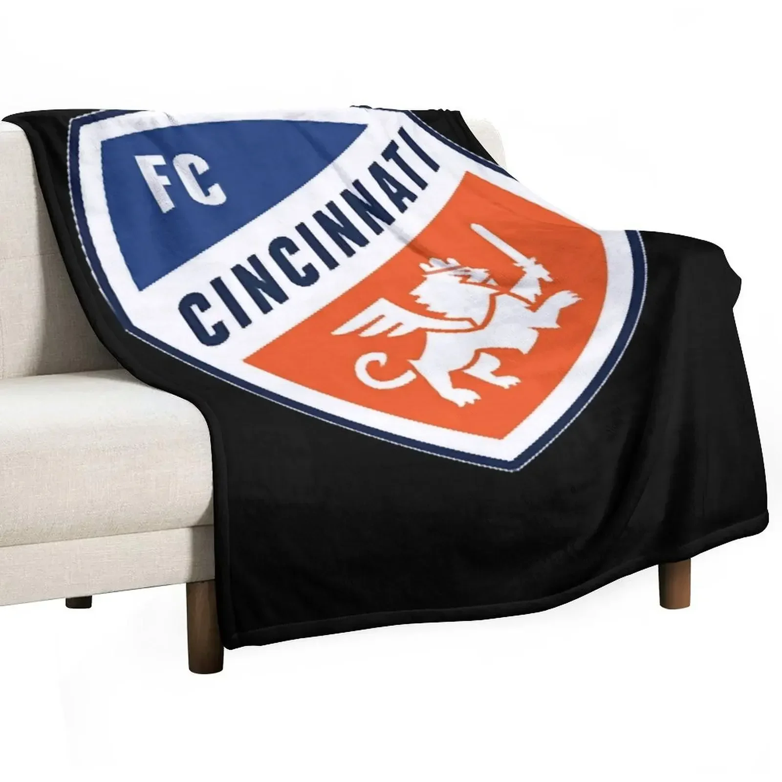 FC Cincinnati Throw Blanket Hairys Softest Furry Blankets