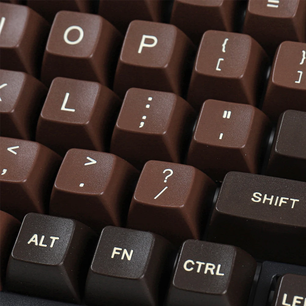 Imagem -03 - Chocolate Design SA Perfil Keycaps para Cherry mx Switch Teclado de Jogo Mecânico 122 Teclas Pbt Bola Bonés Cor de