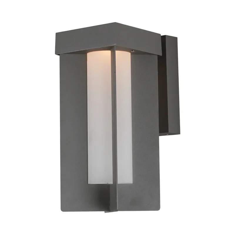 

External Sconce Lamp Aluminum Wall Light Waterproof Outdoor Led Lighting Fixture Garden Yard Luminaire for Balcony