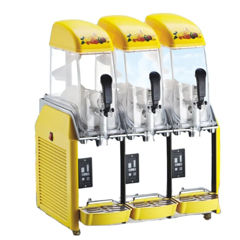 12L*2 Slushy Makers For Frozen Drink Commercial Good Price Smooth Ice Slush Machine 12L*3 Margarita Slush Machine Granita