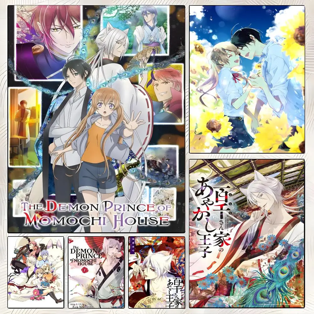 Fantasy anime The Demon Prince of Momochi House Poster Sleek Living Space Accents Current Style Home Wall Decor