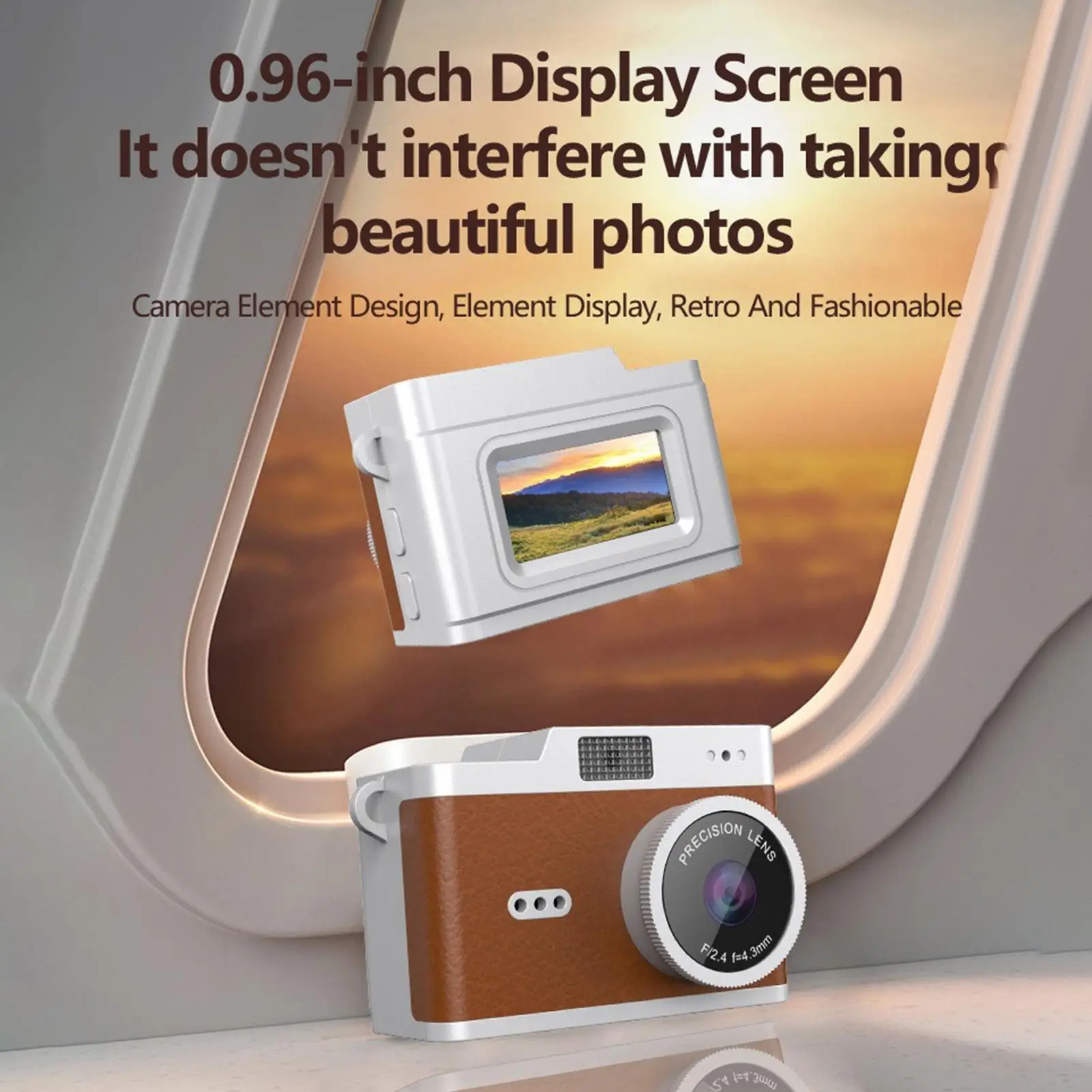 小型カメラ 3フィルター 1080P ビデオカメラ コンパクト ヴィンテージ レコーダー カメラ 初心者 大人 子供 男の子 女の子 旅行 写真撮影用