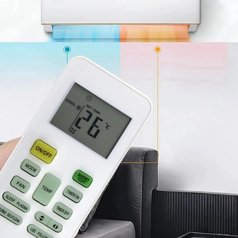 Wymień pilota RG52A8/BGEF na Midea Luminous Split i przenośny klimatyzator Sub RG52A2/BGEF części zamienne