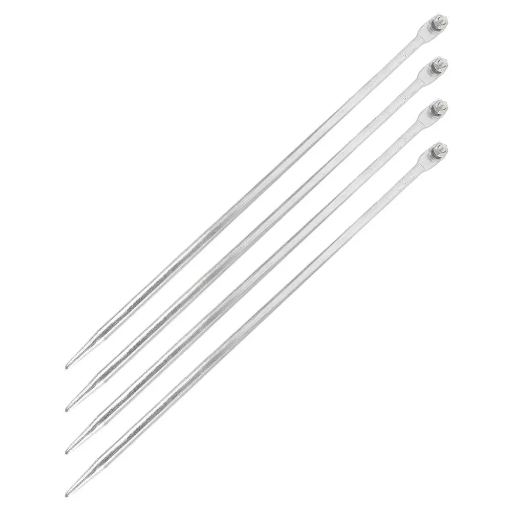 

4Pcs Lightning Rod Grounding Rod Heavy Duty Portable Earthing Stake Outdoor Electrical Ground Spike for Home Signal