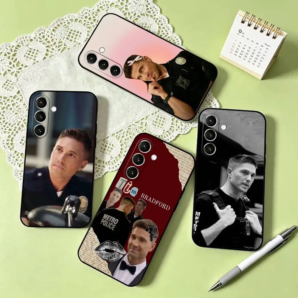 r-Rookie t-Tim Bradford Your Husband Phone Case Black Silicone Soft For Samsung Galaxy A73,A72,A71,A70,A53,A52,A51