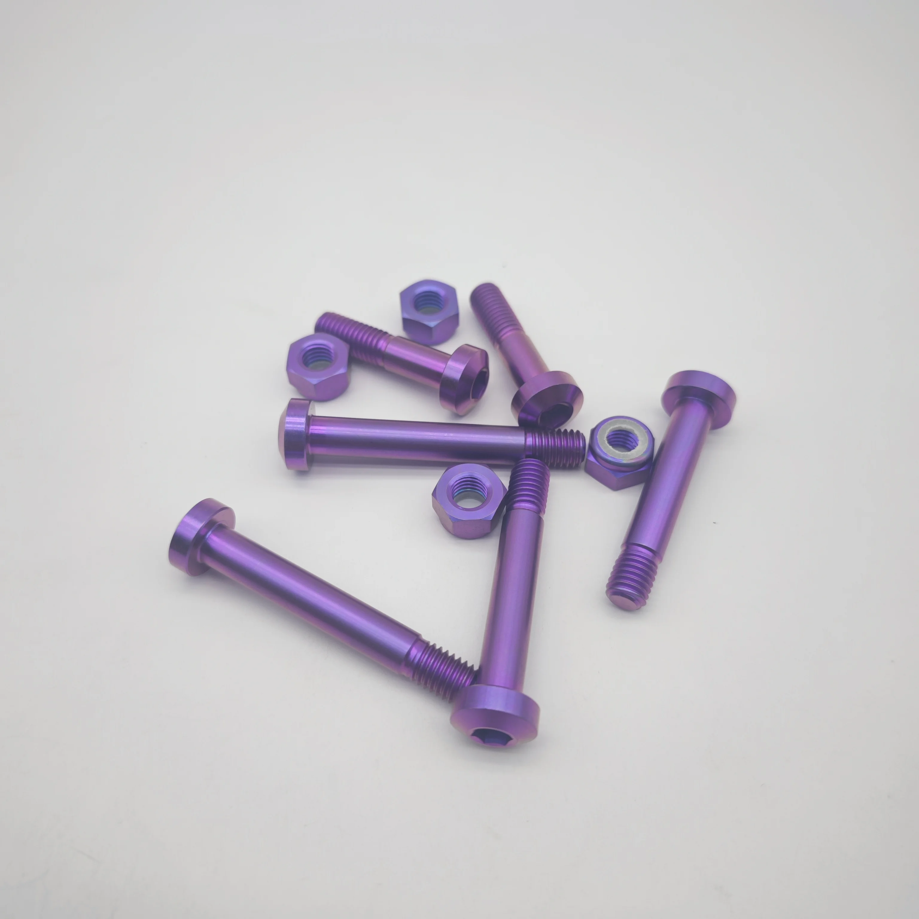 Reduce Tolerance Titanium Bolt Sets for sur ron Light Bee X Parts Upgrade  Triangle and Linkage Titanium  Screw