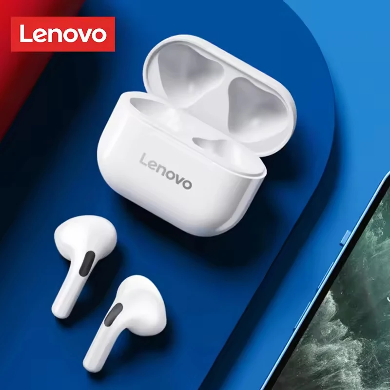 Choice Lenovo LP40 Bluetooth Earphones TWS Wireless HiFi Stereo Immersive Music Headphone HD Call Sport Touch Control Earbud New