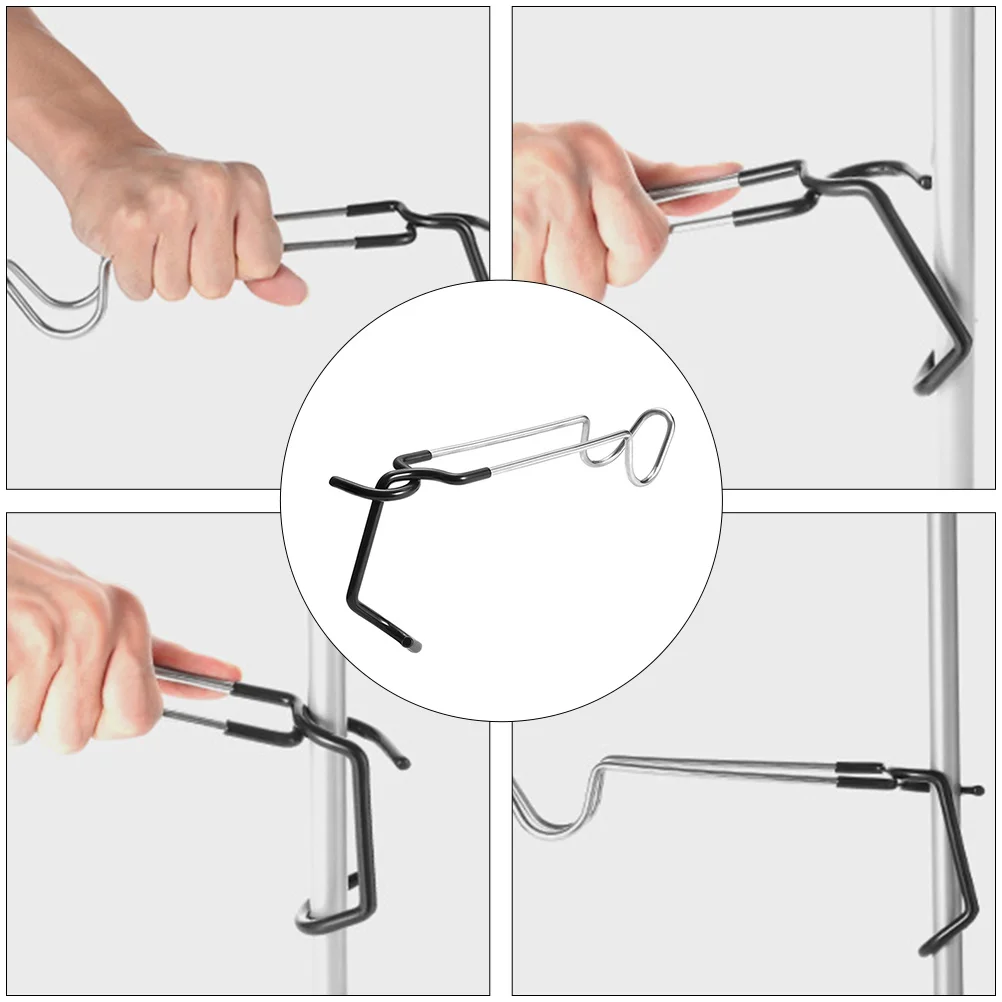 التخييم هوك المشبك شماعات في الهواء الطلق خيمة فانوس حامل مصباح المحمولة متعددة الوظائف دعامة تعليق للتخييم الصيد