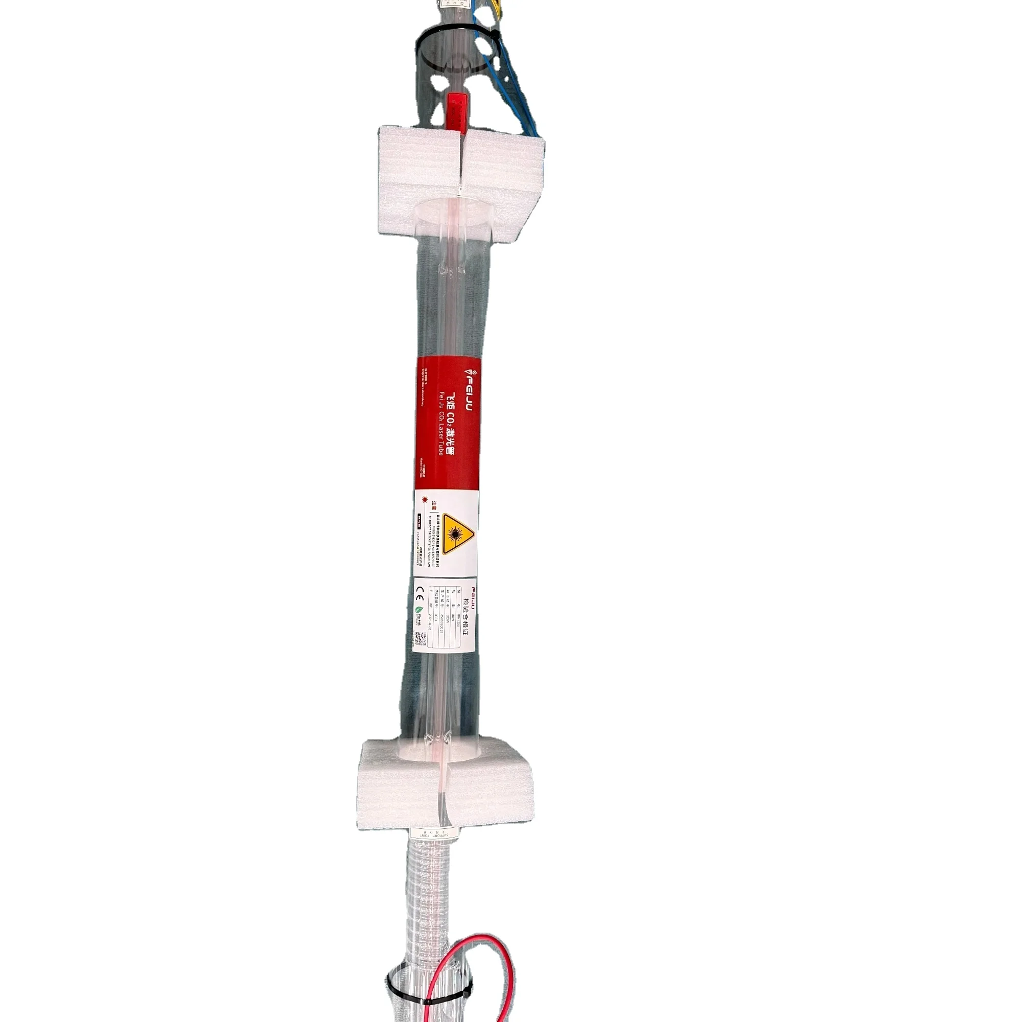 Feiju CO2   Tube 80W 1200mm Length  For   Cutting And   Engraving Machines Factory Directly Sales