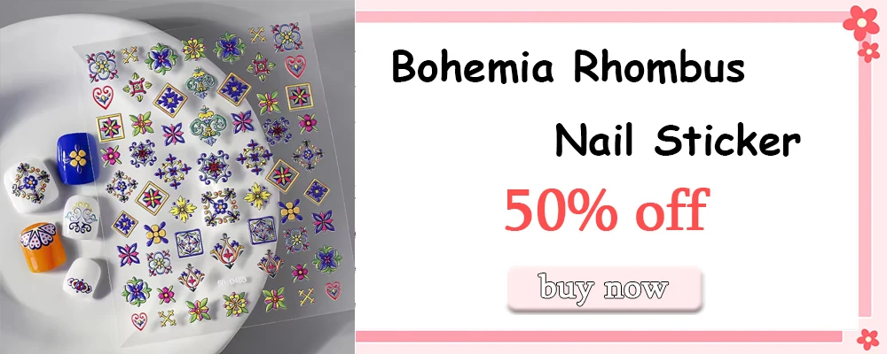1pc 5d Macaron Blume/Frucht Nagel Charms Aufkleber geprägt Bär/Kaninchen/Brief Nägel Schieber Aufkleber Sommer Kleber Maniküre Dekor & y – Detail 3