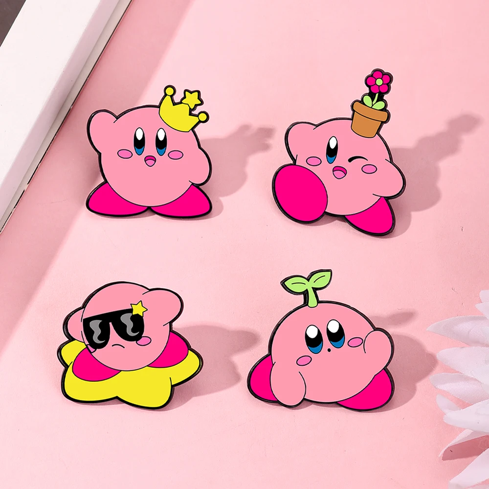 Zestaw emaliowanych przypinek – Model Kit Kirby recenzja i cena