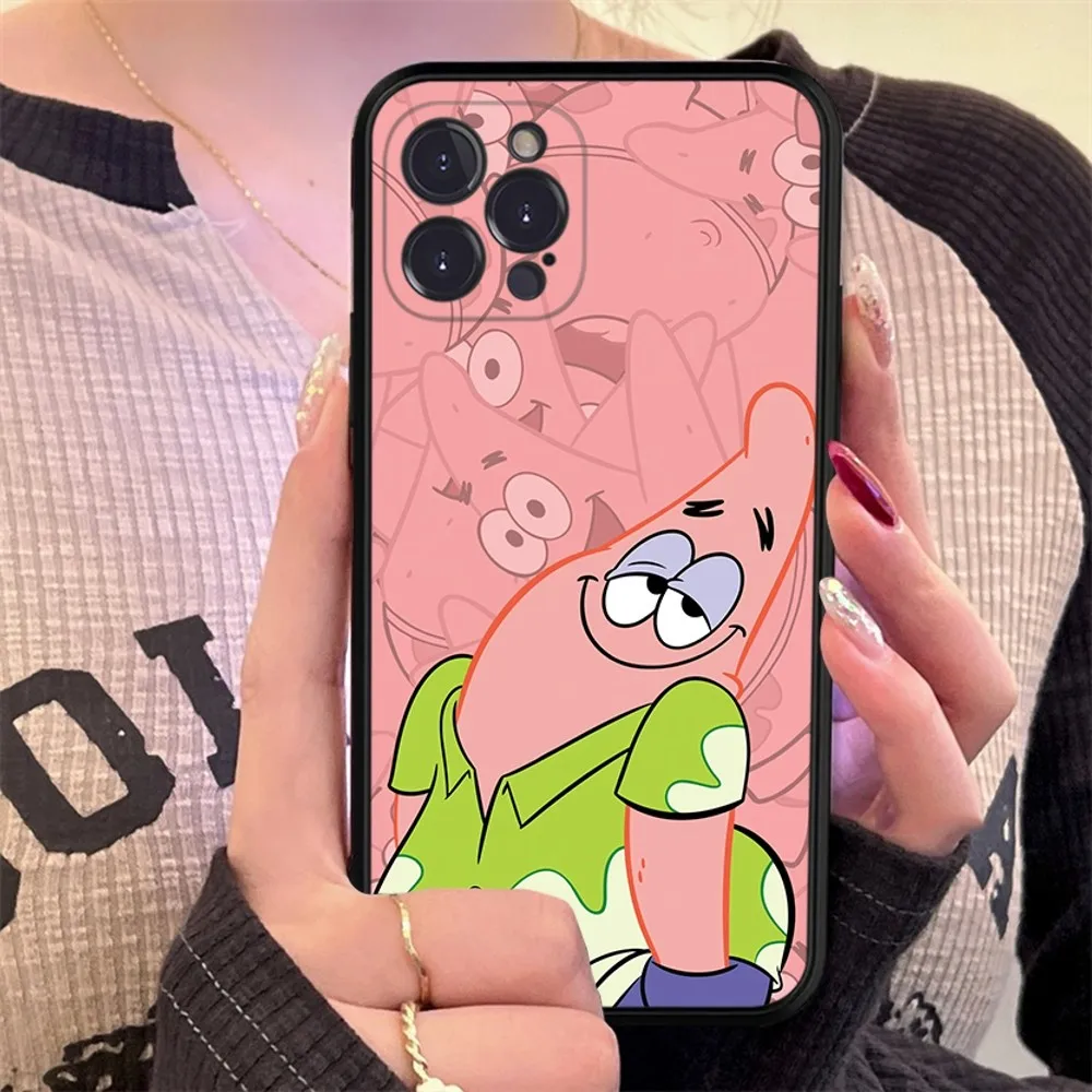 Lustige Cartoon s_spongebobs s_square pants Mouse pad für iPhone 15 14 11 12 13 Mini Pro xs Max Cover 6 7 8 plus x xr se 2020 Fonds