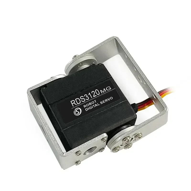 RDS3120 Digital RC Servo 20 กก.180 270 องศา Servo เกียร์โลหะสําหรับ Arduino ยาวสั้นตรง U Mouting DIY หุ่นยนต์ RC รถรถบรรทุก