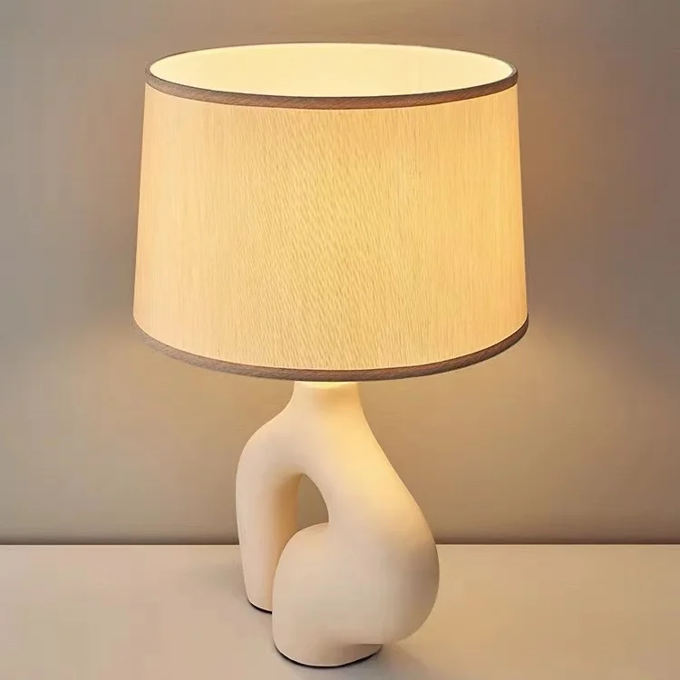 Desk White Creative Light Modern Resin Light Emitting Diode Living Room Decorative Light