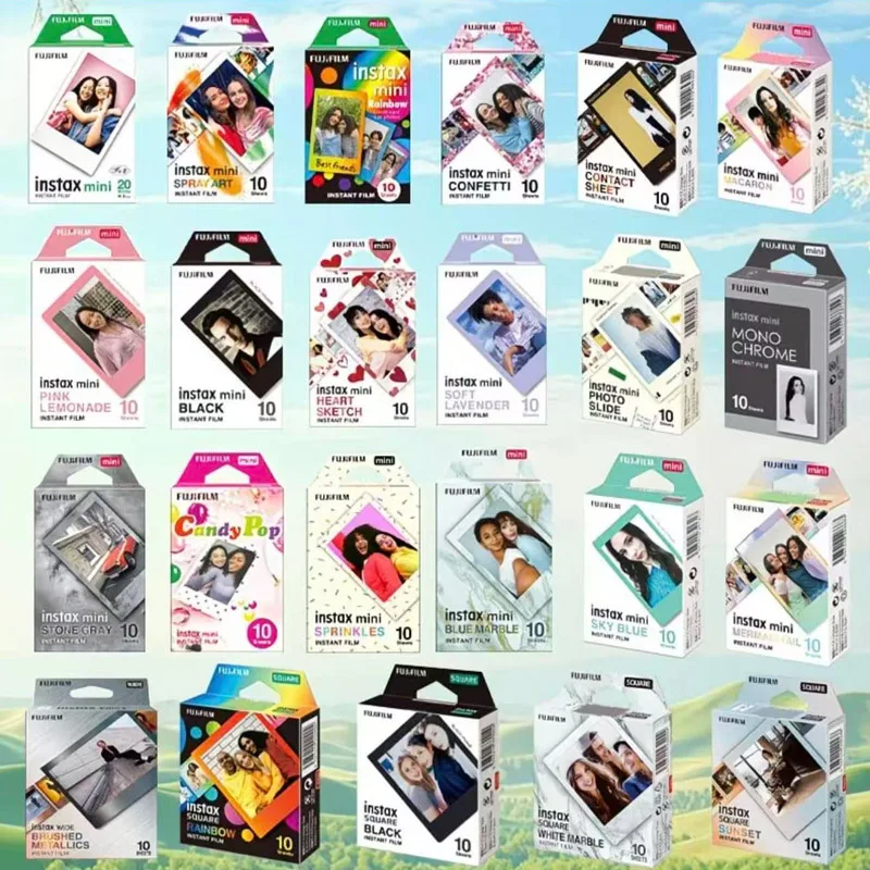 New Fujifilm Instax Mini Color Film 3 Inch Color Instant Pho