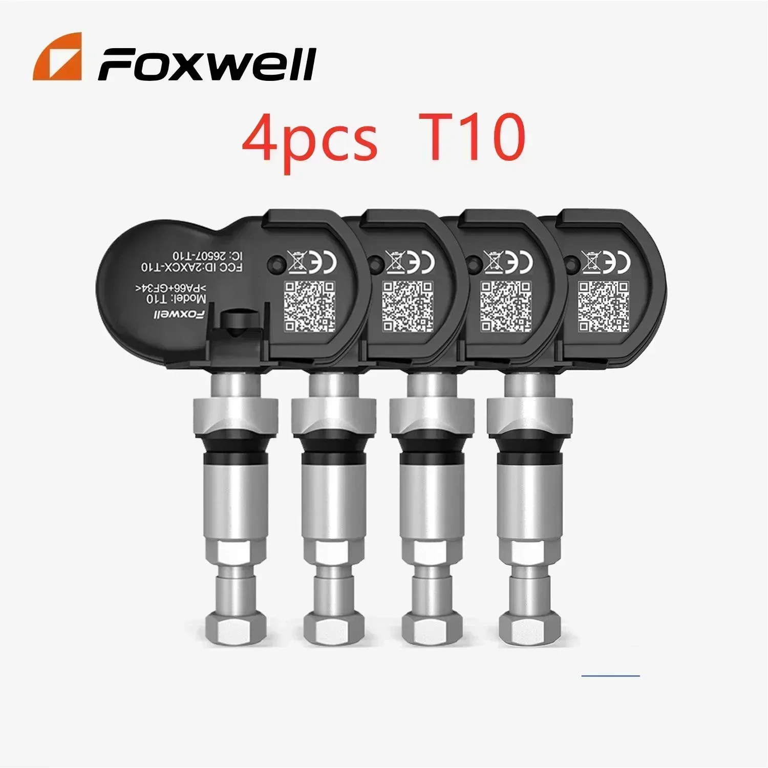 Датчик Foxwell T10 TPMS 2 в 1, 433 МГц, 315 МГц, OE, активация, программирование, монитор давления в шинах, инструменты для ремонта для Foxwell T2000