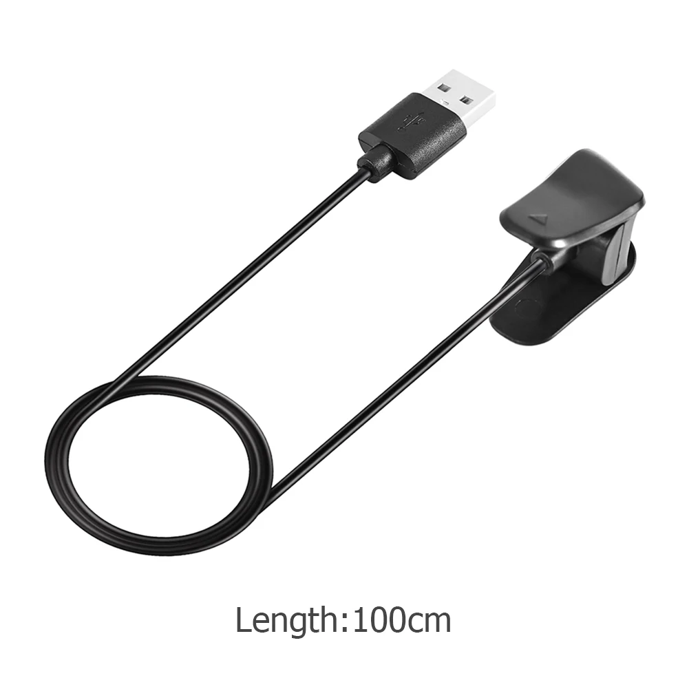 كابل شحن USB مع حماية ماس كهربائى ، شاحن سوار ذكي ، دعم نقل البيانات ، Garmin vivosmart4 ، 1 متر