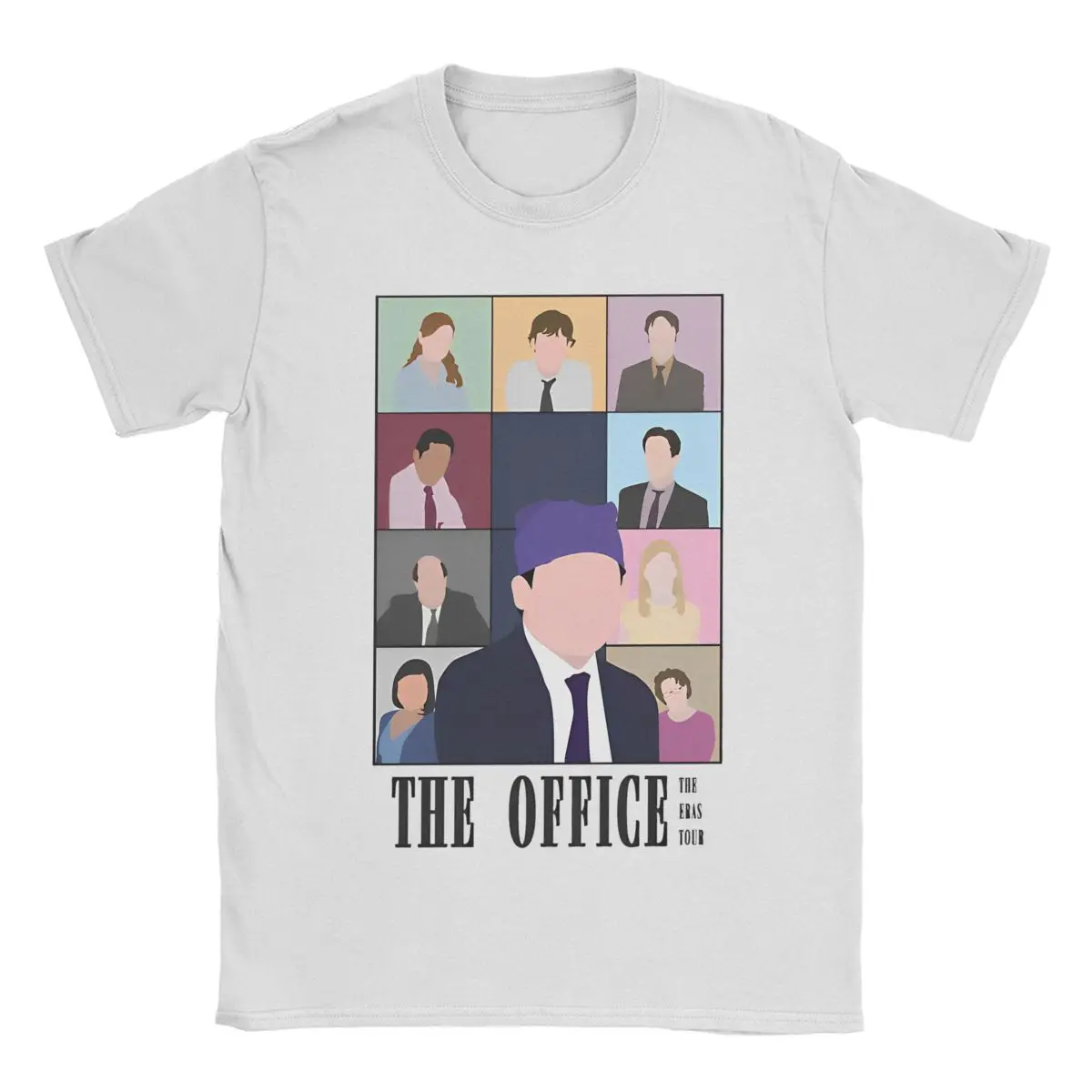 الرجال مايكل سكوت العصور جولة تي شيرت ، قمم القطن الخالص ، الترفيه قصيرة الأكمام ، جولة طوق المحملات ، هدية فكرة