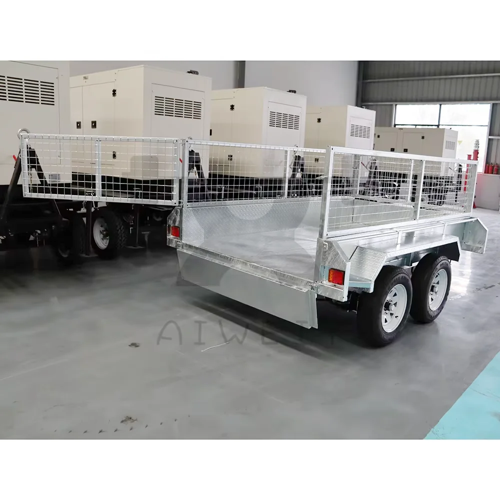 2025Rimorchi per auto zincati immersi a caldo per recinzione mobile di alta qualità per bestiame agricolo