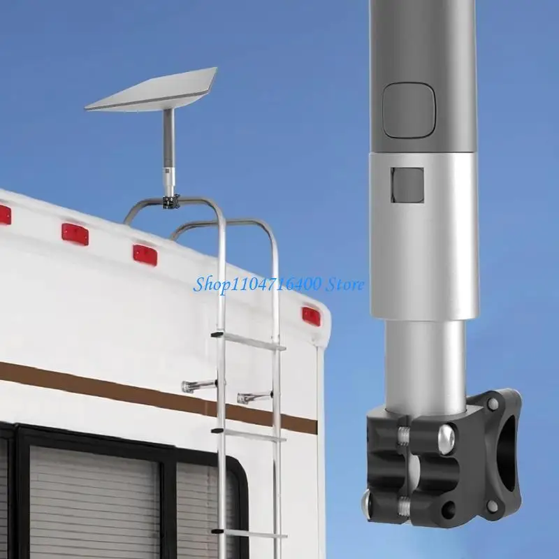 y1gd 0.8-1.17'' Installation Ladder Mount Mount Adjustable Metal Mount for Roof Rack 200lbs Load Bearing