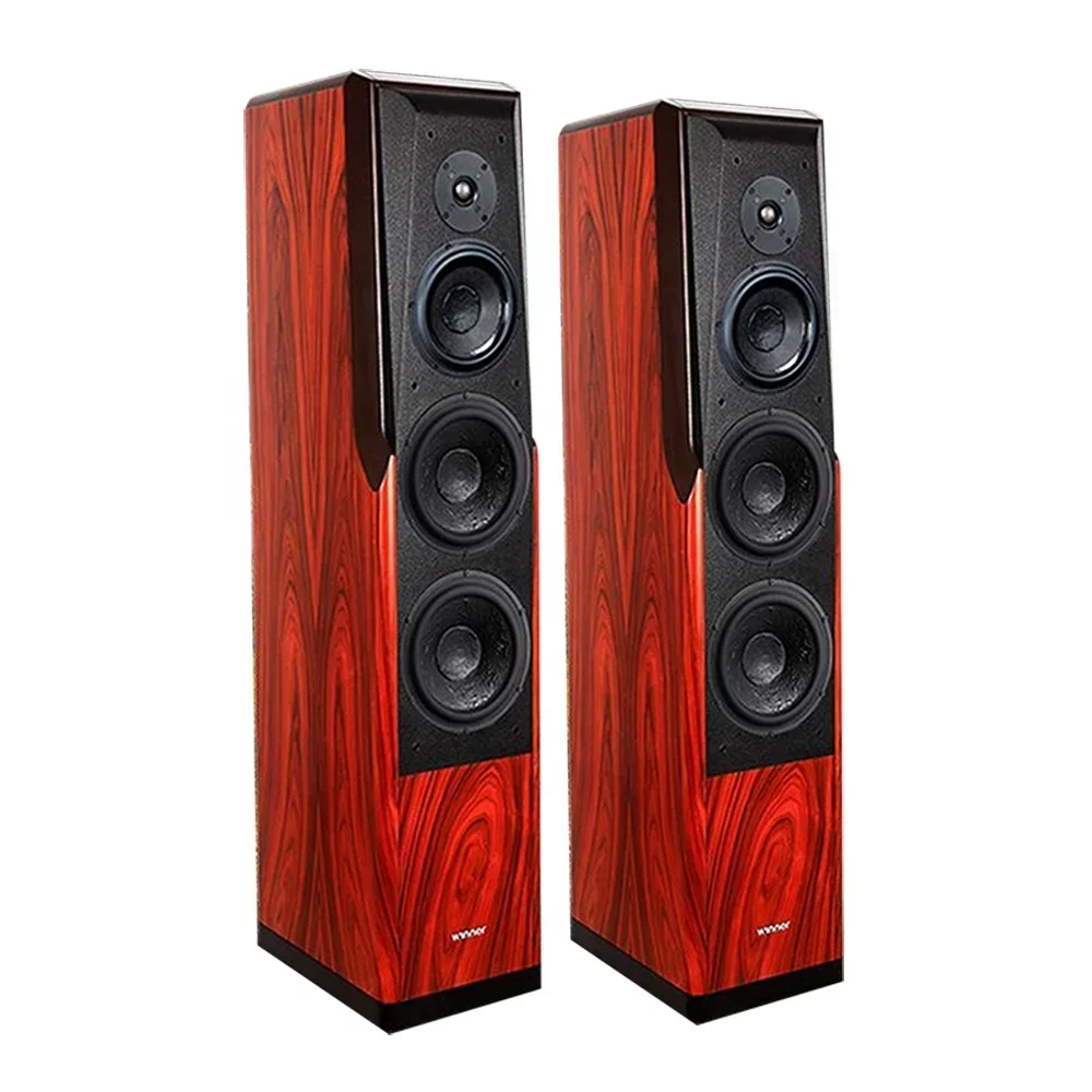 High Sound Quality Speaker Home Theater System Speakers Audio Wooden Bookshelf Stereo Surround Sound Speakers