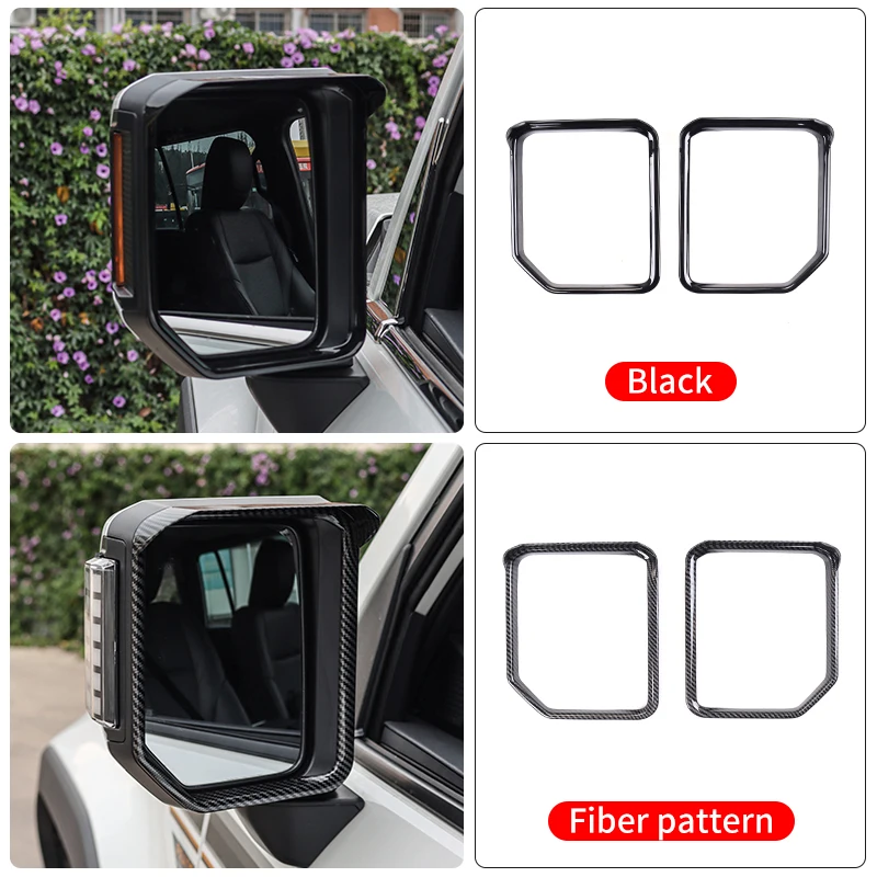 สําหรับ Land Cruiser Prado LC250 1958 กระจกมองหลัง Rain คิ้ว J250 อุปกรณ์ตกแต่งภายนอก 2024-2025 Lexus GX 550