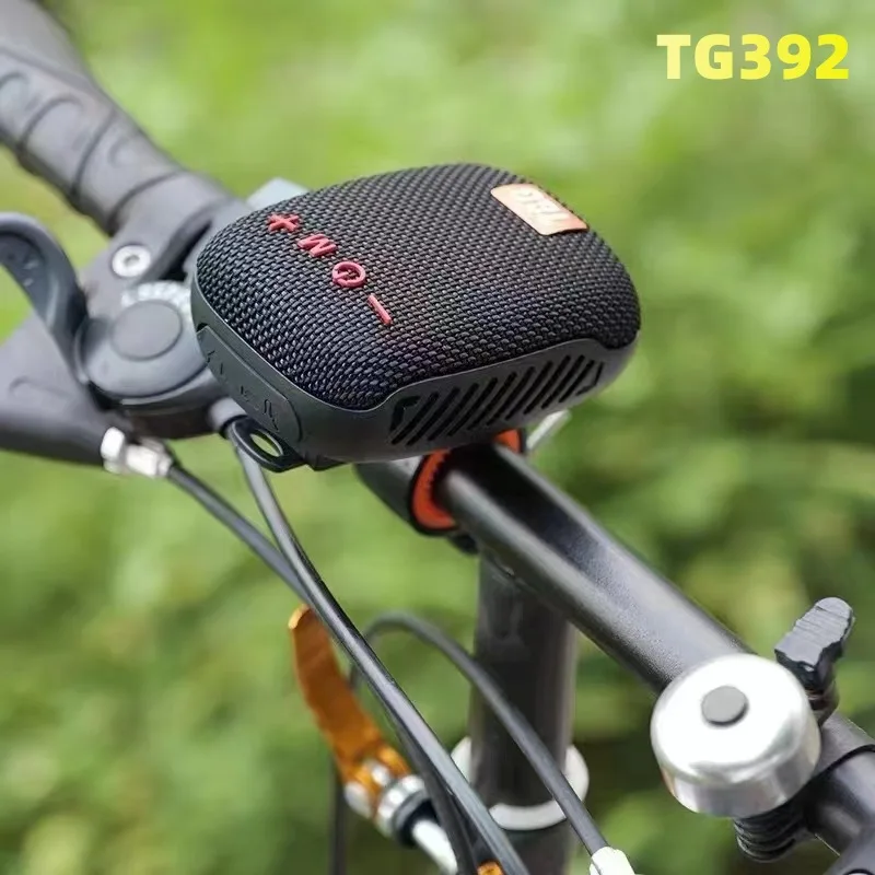 Cycling bluetooth speaker tws couplet fabric art card radio speaker portable waterproof bluetooth speaker 214G