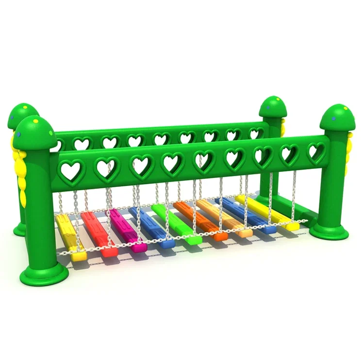 Factory Price Pre-School Popular Game Equipment Children Outdoor Outdoor Swing Bridge