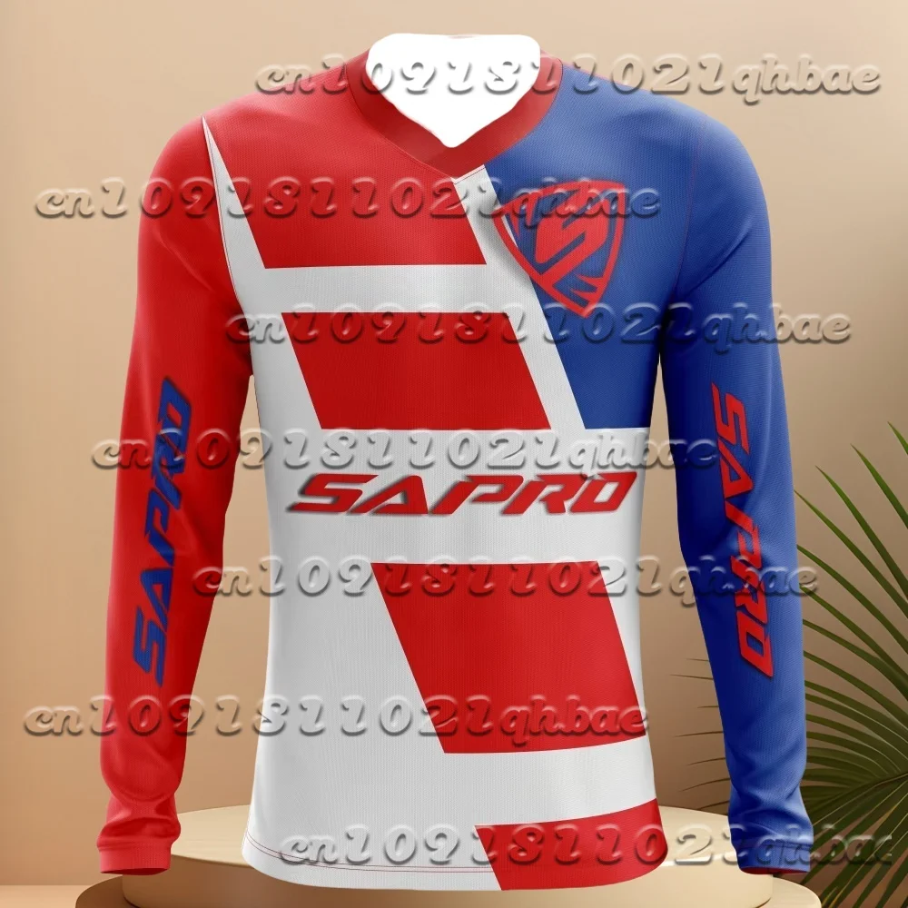 

2025 Men's And Women's Motorcycle Loose Riding Long Sleeved T-Shirt Summer Hot Selling Quick Drying Printed Long Sleeved Shirt