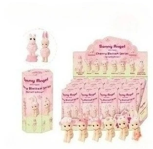 

2025 New Products Hot Selling Sonnes Angel Cherry Blossom Series Anime Character Jewelry Doll Pink Children's Gift Blind Box