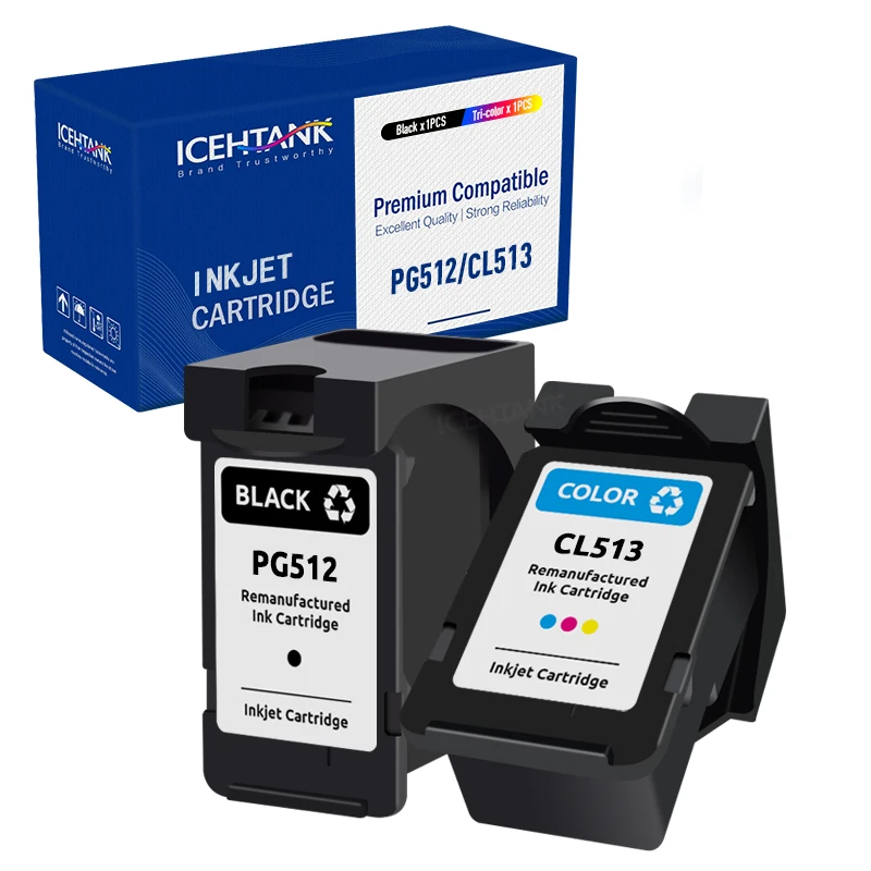 Icehtank PG512 CL513 Catridge Compatible For Canon pg 512 cl 513 Ink Cartridge Pixma MP230 MP250 MP240 MP270 MP480 iP2700 PG510