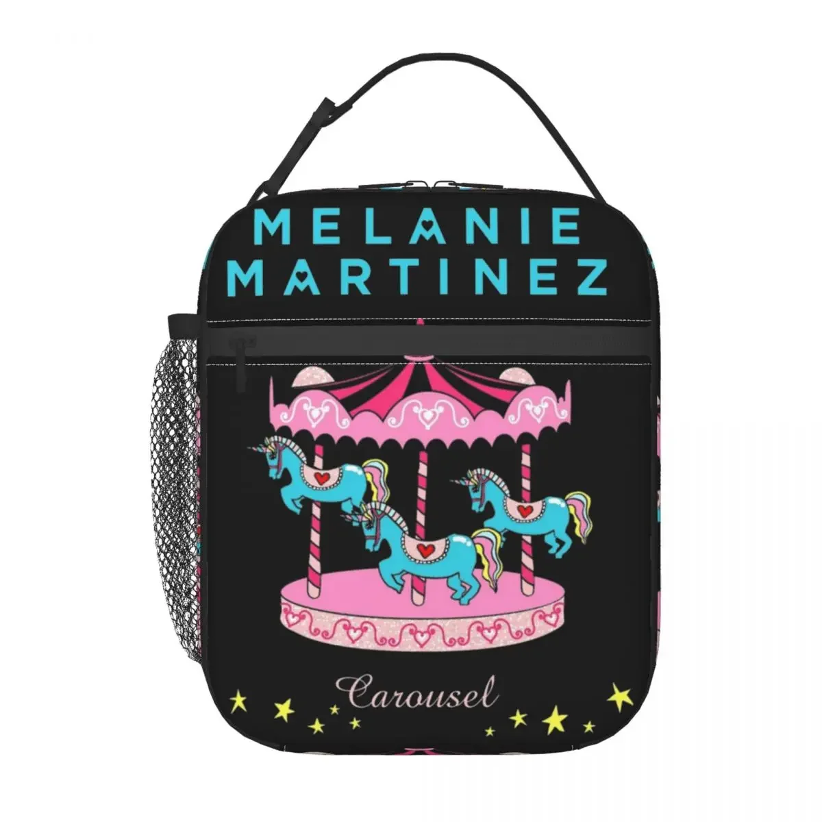 Insulated Lunch Tote Bag Carousel Melanie Martinez Product Lunch Container Causal Thermal Cooler Lunch Box For School