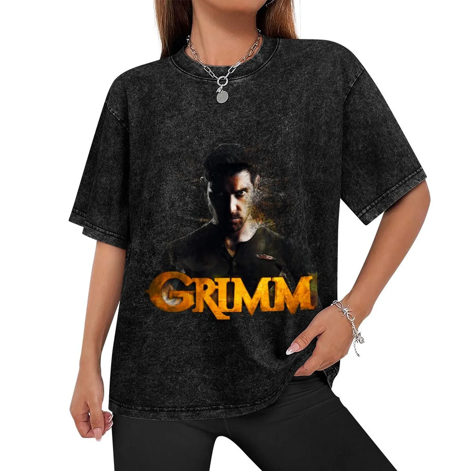 Grimm T-Shirt oversized graphic tee heavyweights customs design your own luxury clothes men