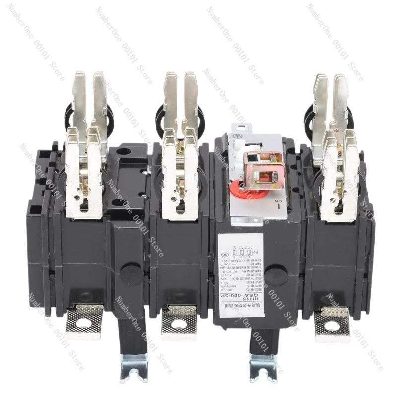 

HH15-400-3P Three Group Fuse Set Type Isolating Switch Knife Fuse Gate Knife Switch