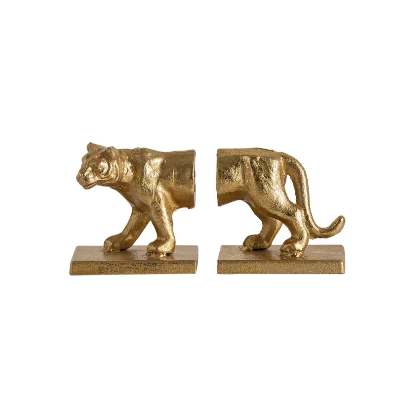 

European antique, light luxury animal shape, office study desktop vertical decoration