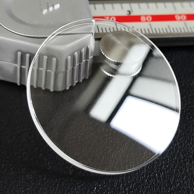 2.0MM Sapphire Double Dome Watch Crystal 20mm to 40mm Watch Glass Lens Anti Scratch Watch Repair Parts Tools Crystals