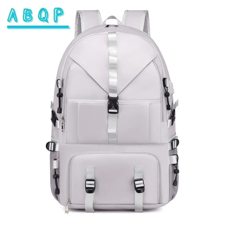 

Men Women Backpack Large Capacity Travel Backpacks Leisure Sports Style Outdoor Luggage Bags Multifunctional with Interlayer