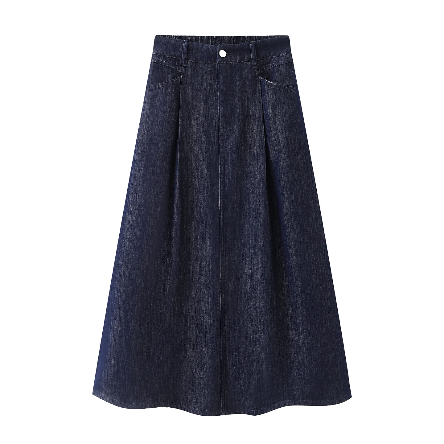 Denim Skirt Midi Vintage - High Waist A-Line Midi Skirt Women's