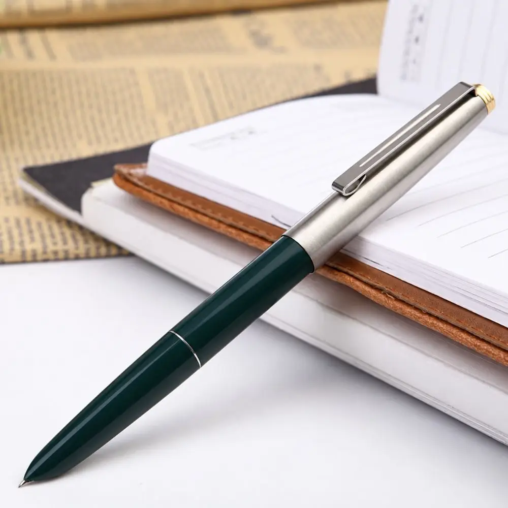 Luxury 0.38mm 0.5mm Fountain Pen Fine Nib Smooth Writing Writing Pen Ink Cartridge Included Signature Pen Business